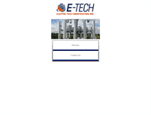 Tablet Screenshot of etech-inc.net